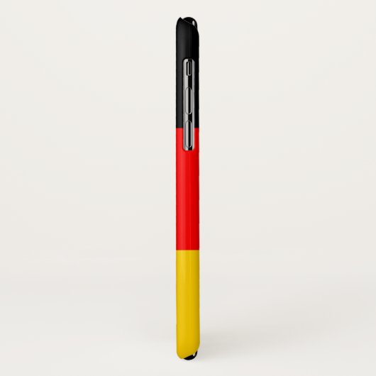 Duitse vlag Case-Mate iPhone case (Achterkant/links)