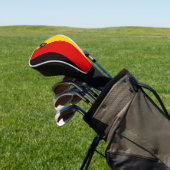 Duitse vlag - Custom Golf Club Head Hoesje Golfheadcover (Insitu)