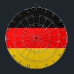 Duitse vlag dartbord<br><div class="desc">Duitsland Flag Dart Board</div>
