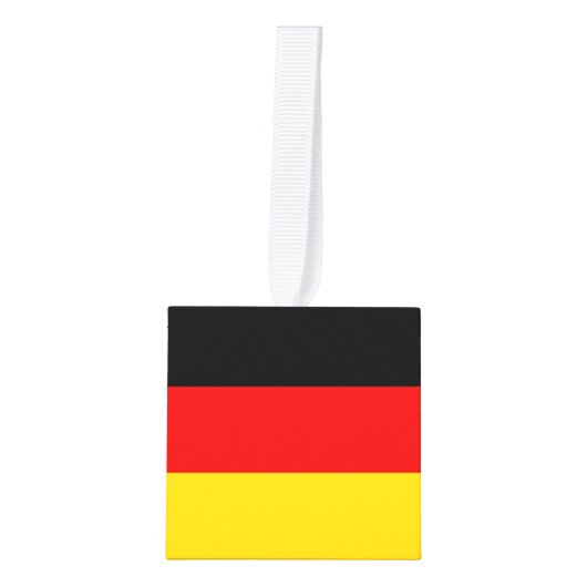 Duitse vlag decoratie (Voorkant)