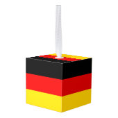 Duitse vlag decoratie (Achter hoekig)