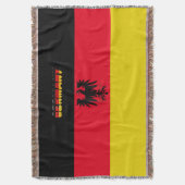 Duitse vlag deken (Voorkant Verticaal)