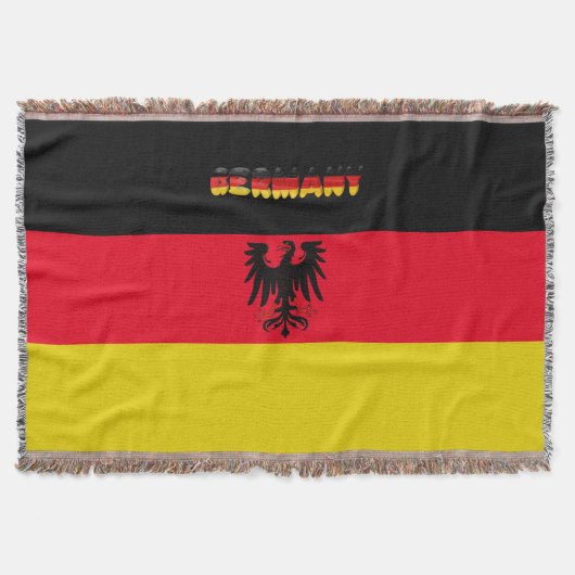 Duitse vlag deken (Voorkant)