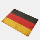 Duitse vlag deurmat (Schuin)
