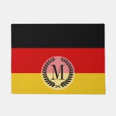 Duitse vlag deurmat (Voorkant)