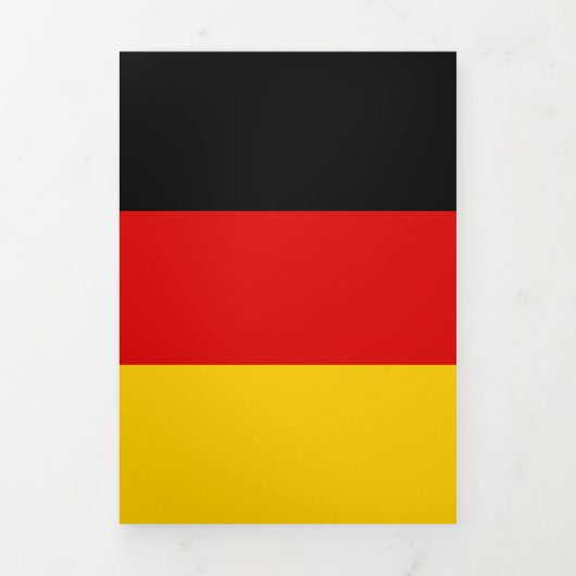 Duitse vlag drieluik kaart (Cover)