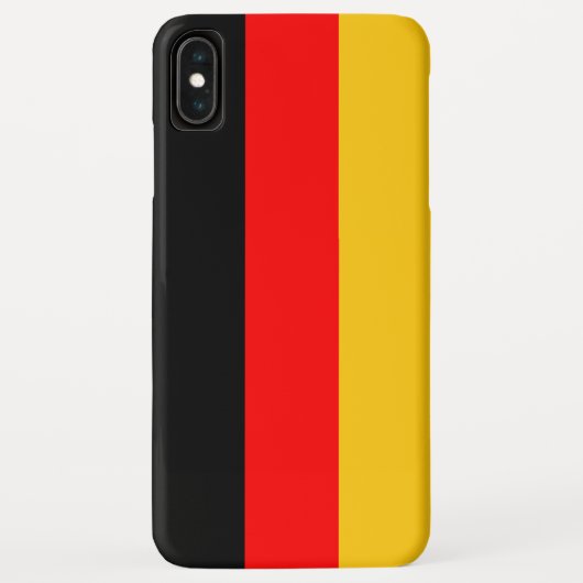 Duitse vlag Duitse vlag Case-Mate iPhone Case (Achterkant)