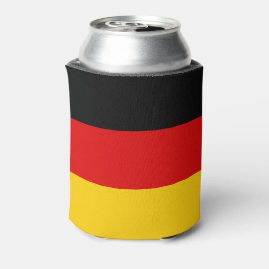 Duitse vlag — Duitsland Blikjeskoeler (Blikje Achterkant)