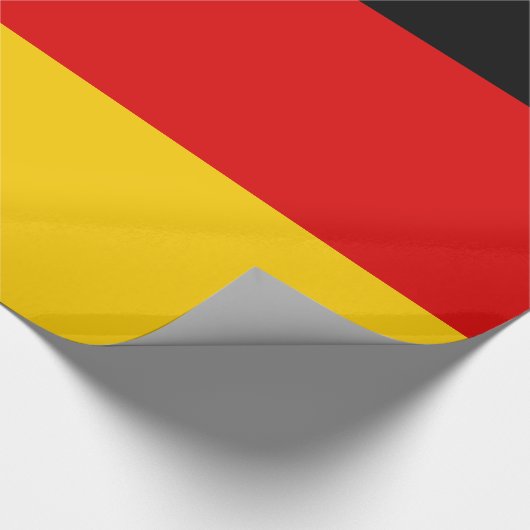 Duitse vlag — Duitsland Cadeaupapier (Hoek)