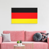 Duitse vlag (Duitsland) Canvas Afdruk (Insitu (Woonkamer))