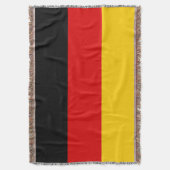 Duitse vlag — Duitsland Deken (Voorkant Verticaal)