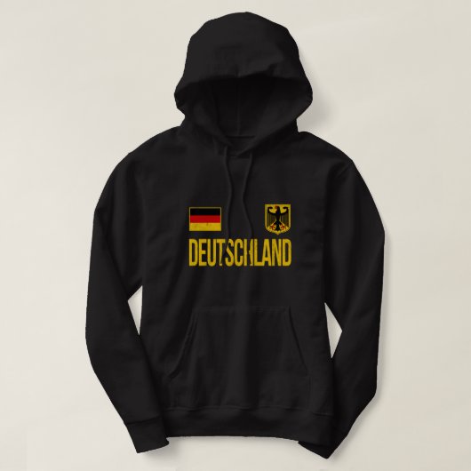 Duitse vlag Duitsland Eagle Gift Pullove Duitsland Hoodie (Design voorkant)