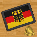 Duitse vlag & Duitsland, Eagle mode/sport Drievoud Portemonnee<br><div class="desc">WALLETS: Duitse vlag & adelaar,  wapenschild,  Duitsland - houd van mijn land,  reizen,  vakantie,  patriotten/sportfans</div>