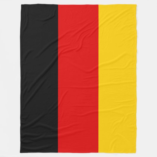 Duitse vlag — Duitsland Fleece Deken (Voorkant)