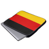 Duitse vlag (Duitsland) Laptop Sleeve (Voorkant onderkant)