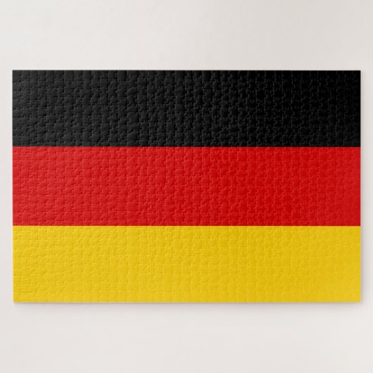 Duitse vlag (Duitsland) Legpuzzel (Horizontaal)