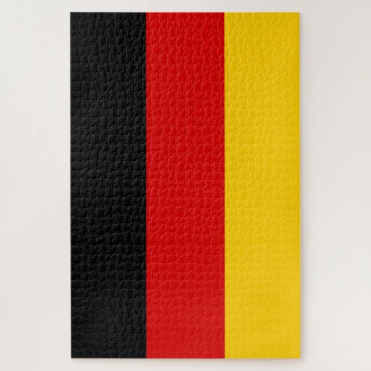 Duitse vlag (Duitsland) Legpuzzel (Verticaal)