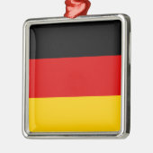 Duitse vlag (Duitsland) Metalen Ornament (Links)