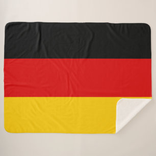 Duitse vlag (Duitsland) Sherpa Deken
