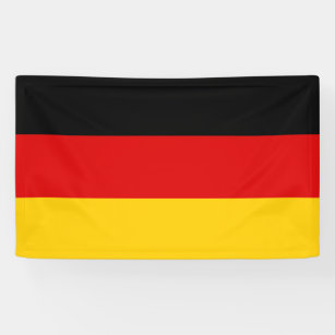 Duitse vlag (Duitsland) Spandoek