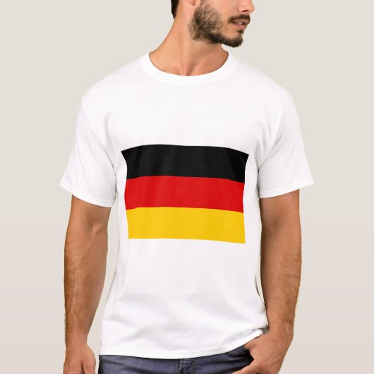 Duitse vlag (Duitsland) T-shirt (Voorkant)