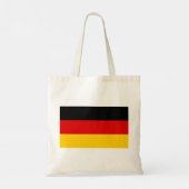 Duitse vlag (Duitsland) Tote Bag (Achterkant)