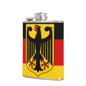 Duitse vlag & Eagle, Duitse patriotten /Deutschlan Heupfles (Links)