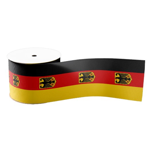 Duitse vlag & Eagle Duitsland: reizen, vakantie/sp Grosgrain Lint (Spoel)