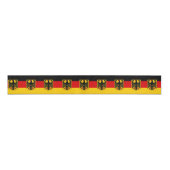 Duitse vlag & Eagle Duitsland: reizen, vakantie/sp Grosgrain Lint (Voorkant)