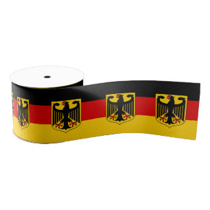 Duitse vlag & Eagle Duitsland: reizen, vakantie/sp Grosgrain Lint