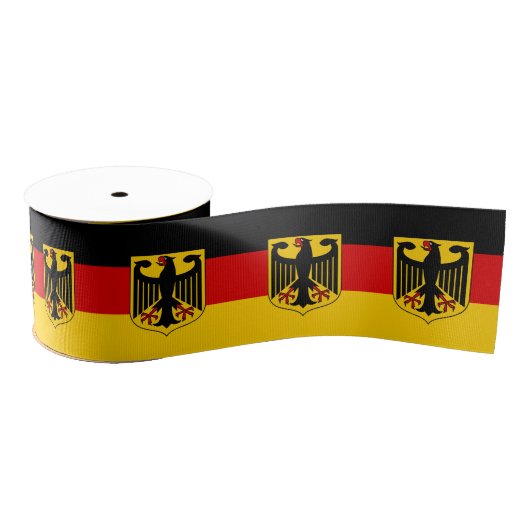 Duitse vlag & Eagle Duitsland: reizen, vakantie/sp Grosgrain Lint (Spoel)