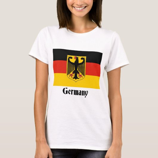 Duitse vlag Eagle T-shirt (Voorkant)