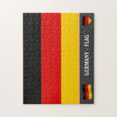 Duitse vlag en Duits land/Duitsland Legpuzzel (Verticaal)