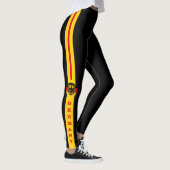 Duitse vlag en Duitse mode patriotten/sport Leggings (Rechts)