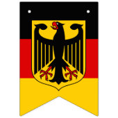 Duitse vlag en partij Duitsland banners/bruiloften Vlaggetjes (Tweede vlag)