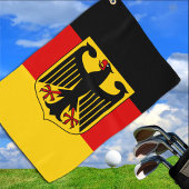 Duitse vlag en wapenstilstand, Deutschland/sportfa Golfhanddoek