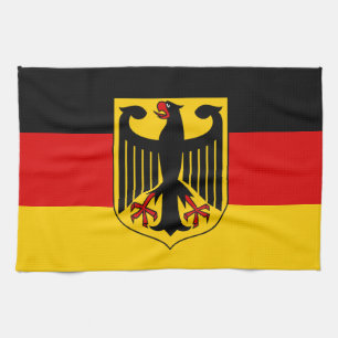 Duitse vlag en wapenstilstand, Deutschland/sportfa Theedoek