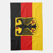 Duitse vlag en wapenstilstand, Deutschland/sportfa Theedoek (Verticaal)