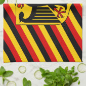 Duitse vlag en wapenstilstand, Deutschland/sportfa Theedoek (Gevouwen)