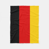 Duitse vlag fleece deken (Voorkant)
