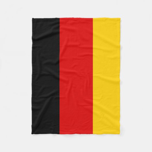 Duitse vlag fleece deken (Voorkant)