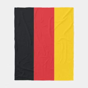 Duitse vlag fleece deken