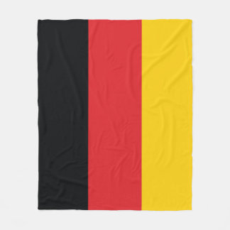 Duitse vlag fleece deken