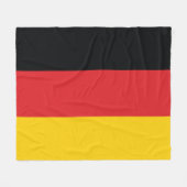 Duitse vlag fleece deken (Voorkant (Horizontaal))