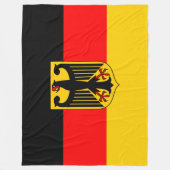 Duitse vlag fleece deken (Voorkant)