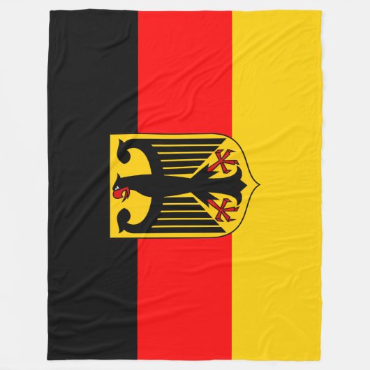 Duitse vlag fleece deken (Voorkant)