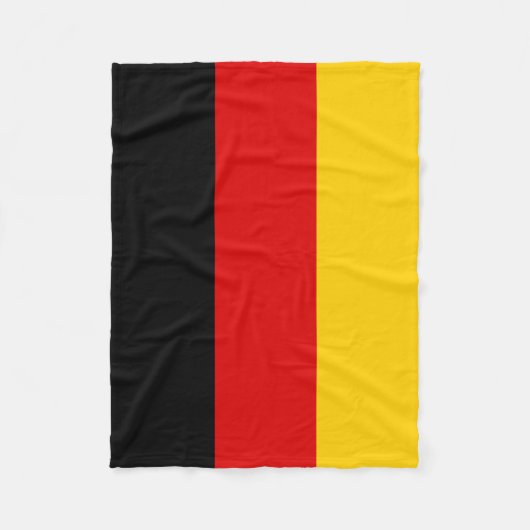 Duitse vlag fleece deken (Voorkant)