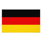 Duitse vlag foto afdruk (Voorkant)
