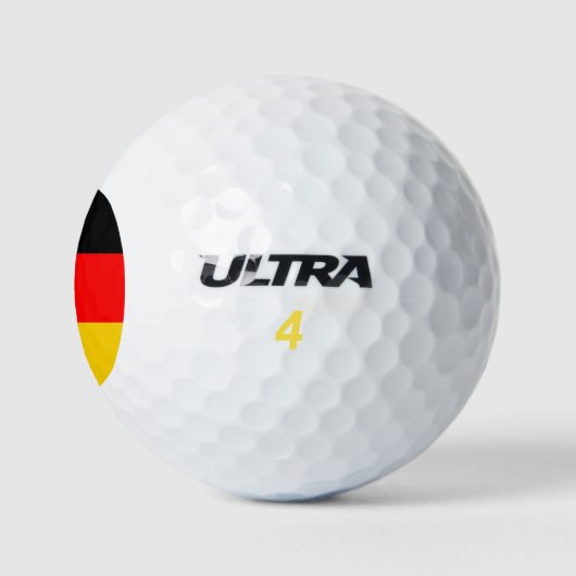 Duitse vlag golfballen (Logo)