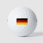 Duitse vlag golfballen (Voorkant)